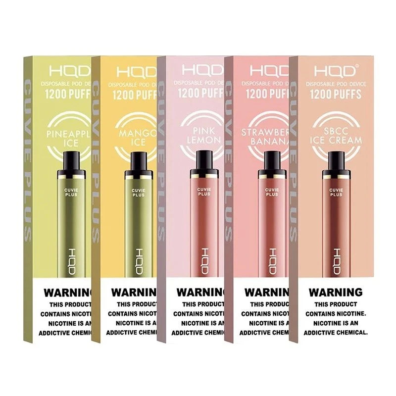 HQD Plus 1200 Disposable Vape manufacturers